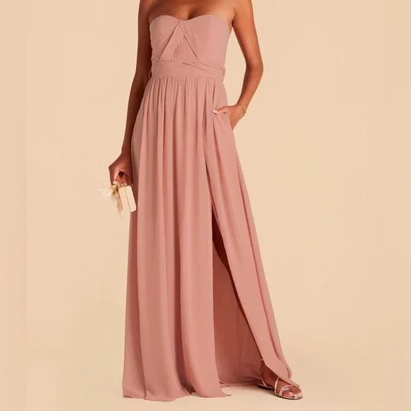 Birdy Grey | Dresses | Grace Convertible Dress Dusty Rose | Poshmark